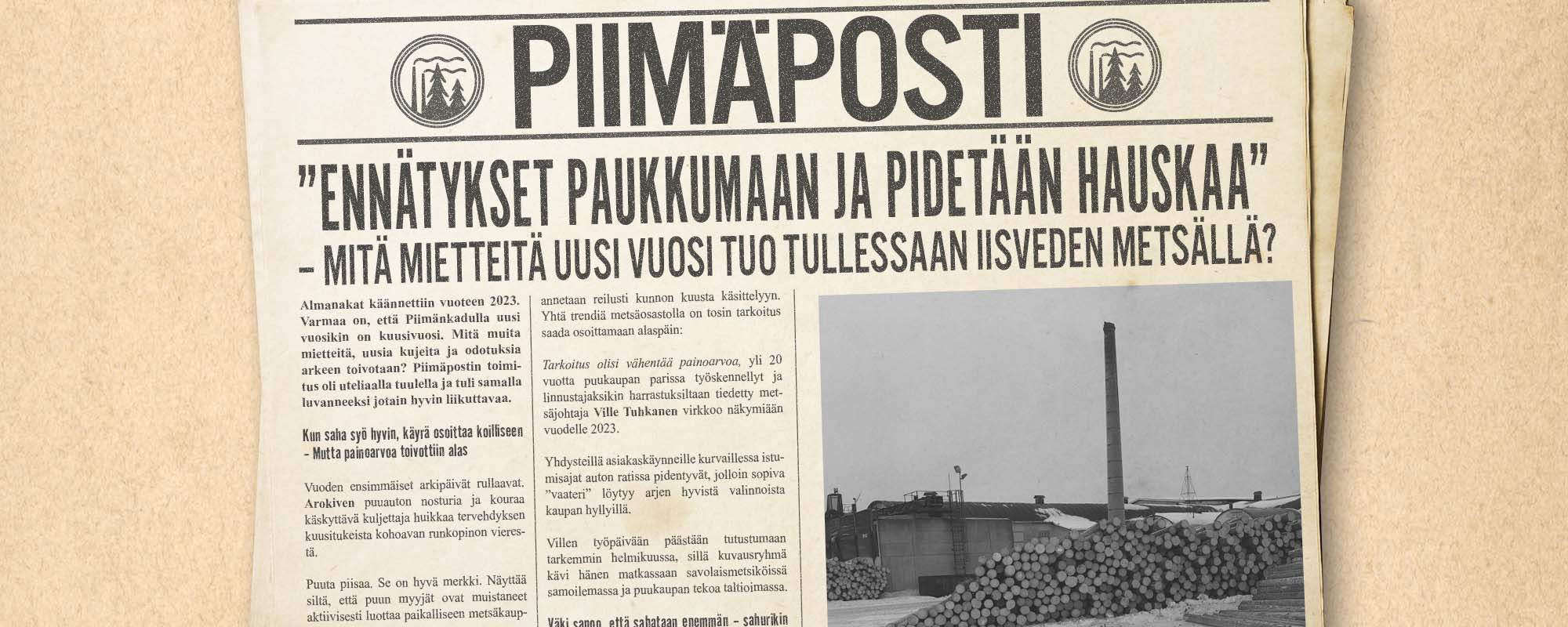 Yhdessä paremmiksi – Iisveden Metsä Oy lanseerasi yhtiön arvot