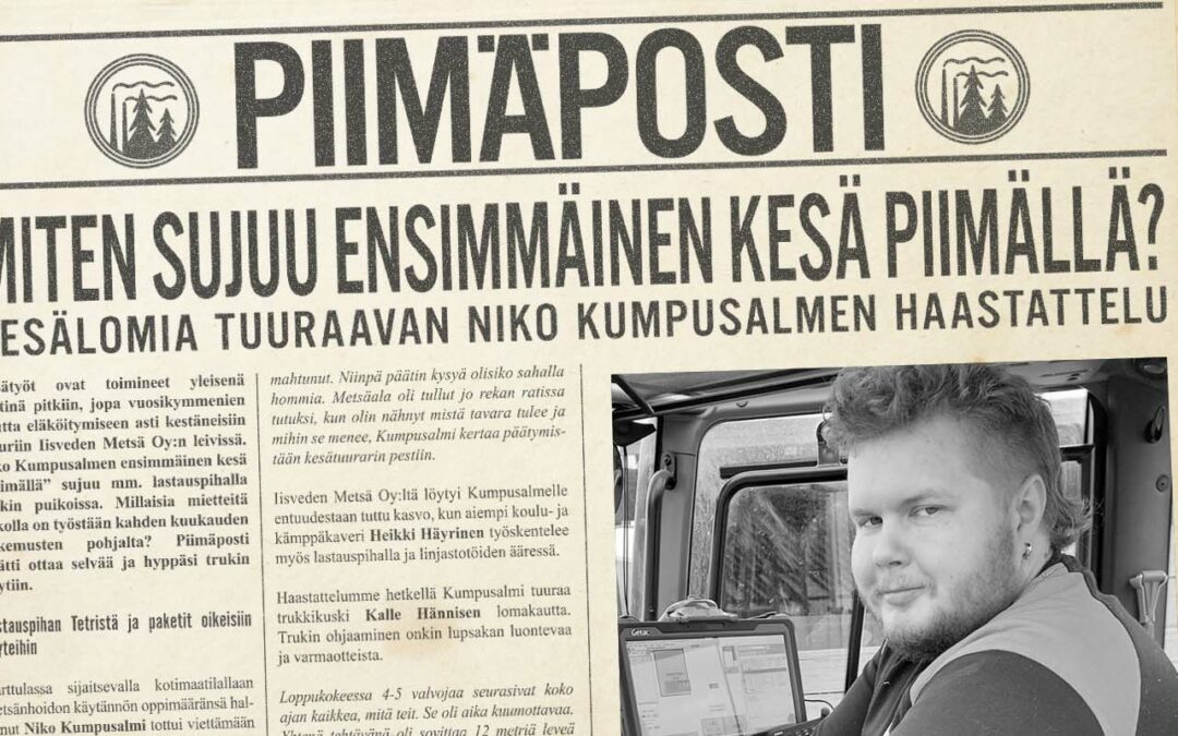 Miten sujuu ensimmäinen kesä Piimällä? Kesälomia tuuraavan Niko Kumpusalmen haastattelu