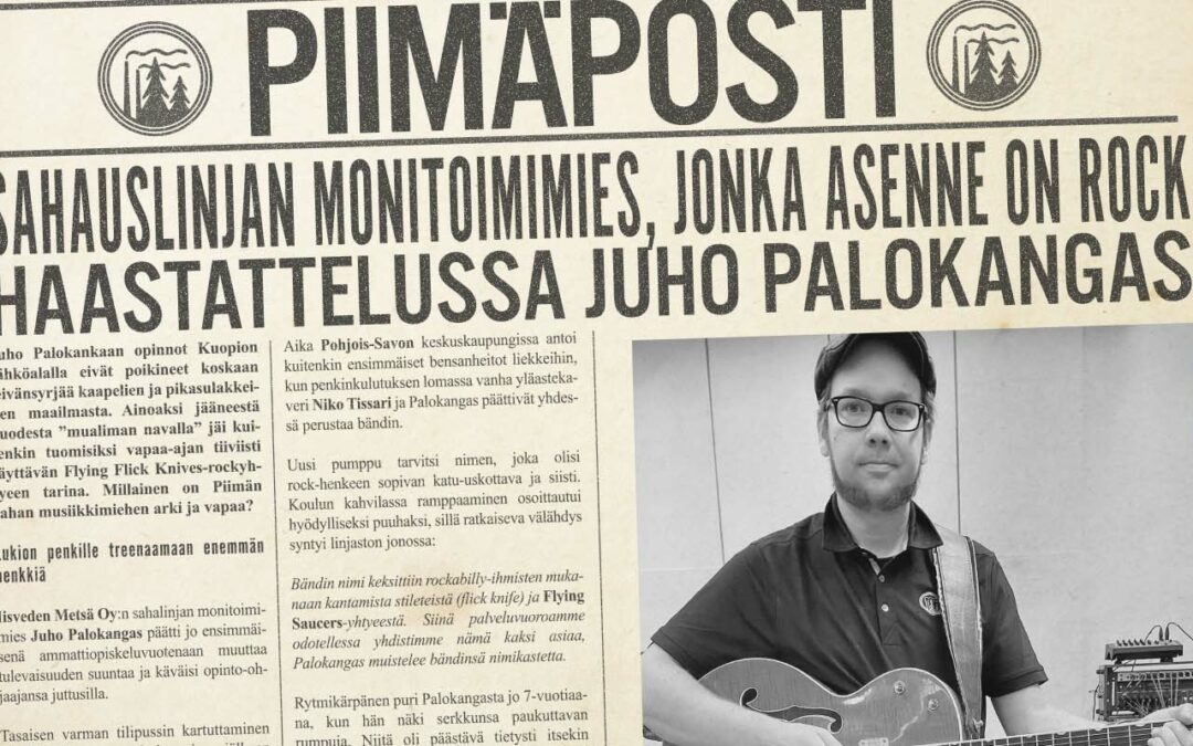 Sahauslinjan monitoimimies, jonka asenne on rock – Haastattelussa Juho Palokangas