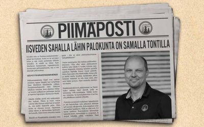 Iisveden sahalla lähin palokunta on samalla tontilla – haastattelussa palopäällikkö Sami Matilainen