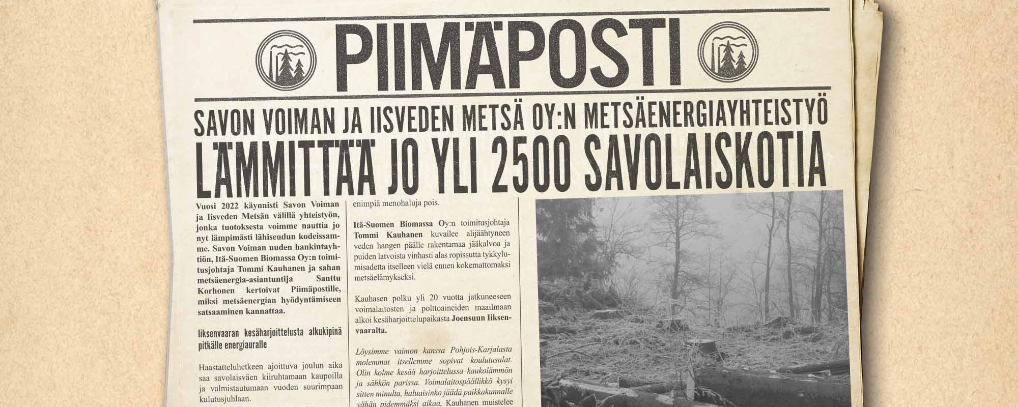 Yhdessä paremmiksi – Iisveden Metsä Oy lanseerasi yhtiön arvot